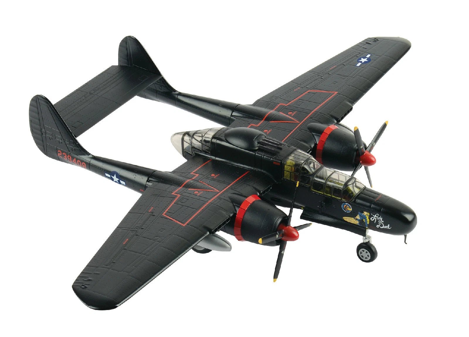 Air Force 1 AF1 - 00113A 1:72 P - 61B Black Widow Lady in the Dark