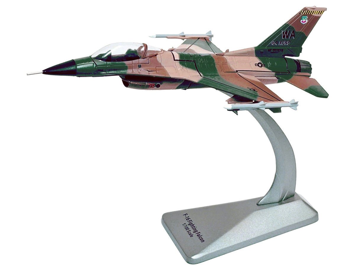 Air Force 1 AF1-0142B 1:100 USAF F-16C 64th AGRS, Nellis AFB, Red Flag ...