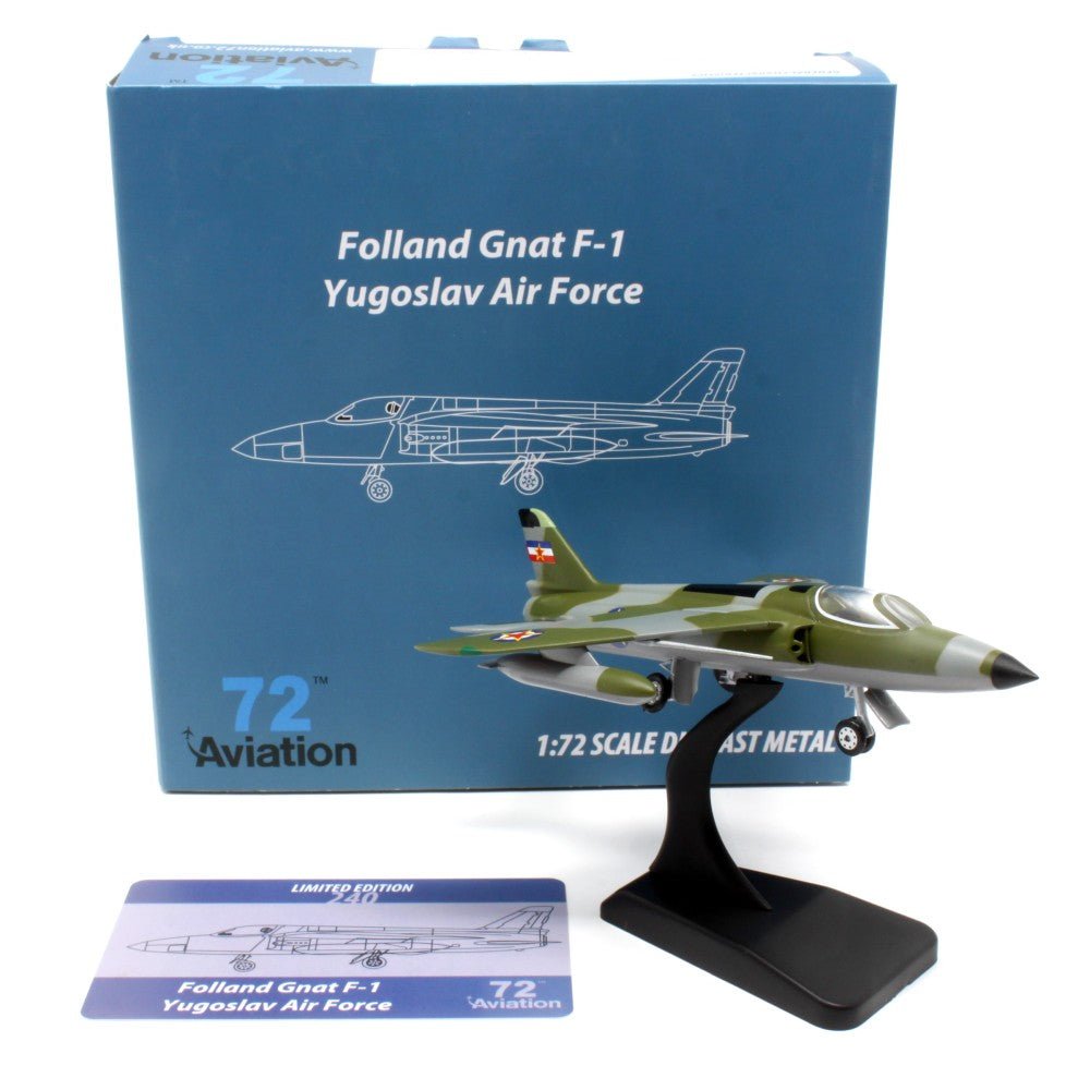 Aviation 72 AV72 - 28005 1:72 Folland Gnat F.1 – Yugoslav Air Force, (Belgrade Aeronautical Museum)