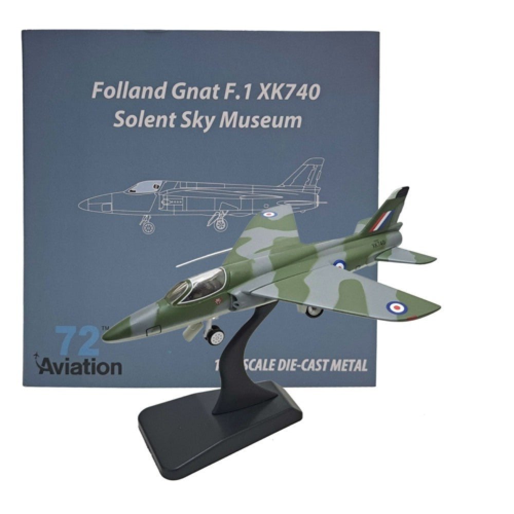Aviation 72 AV72 - 28006 1:72 Folland Gnat F.1 – XK740, Royal Air Force (Solent Sky Museum)
