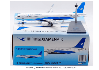 Aviation200 AV2074 1:200 Xiamen Airlines Airbus A321 - 251NX