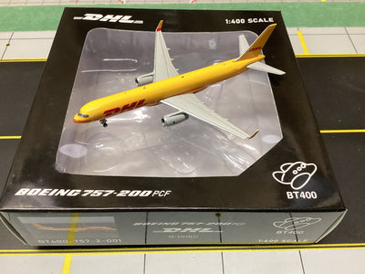 Aviation400 BT - 400 - 757 - 2 - 001 1:400 DHL Boeing 757 - 200 G - DHKC