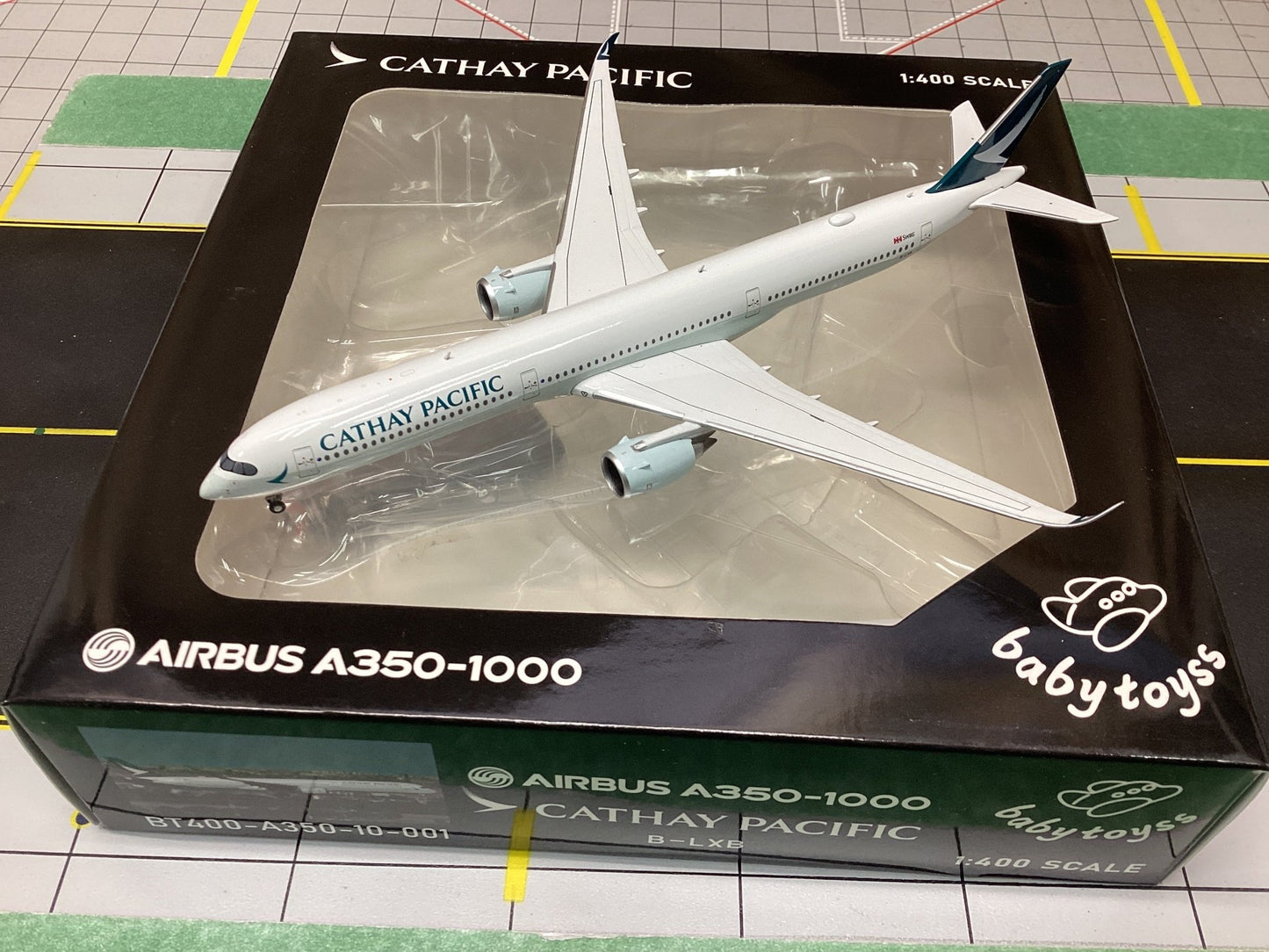 Aviation400 BT - 400 - A350 - 10 - 001 1:400 Cathay Pacific A350 - 1000 B - LXB