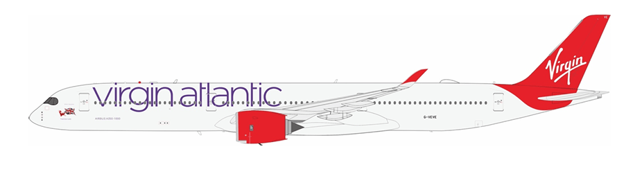 *B - Models B - VIR - 35X - EVE 1:200 Virgin Atlantic Airways Airbus A350 - 1041 G - VEVE