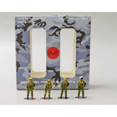 Calibre Wings CA72WS02 1:72 USN 4 Piece Pilot Figure Set