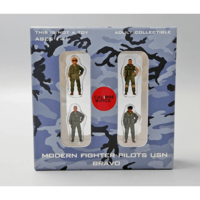 Calibre Wings CA72WS02 1:72 USN 4 Piece Pilot Figure Set