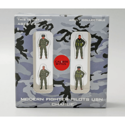 Calibre Wings CA72WS03 1:72 USN 4 Piece Pilot Figure Set