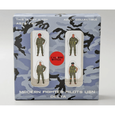 Calibre Wings CA72WS04 1:72 USN 4 Piece Pilot Figure Set