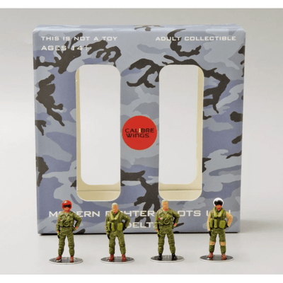 Calibre Wings CA72WS04 1:72 USN 4 Piece Pilot Figure Set