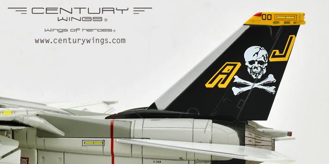 Century Wings 001619 1:72 F - 14A Tomcat US NAVY VF - 84 JOLLY ROGERS AJ200 1978 USS NIMITZ (Flap & Slat Down)