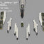 Century Wings 001624 1:72 F - 8E CRUSADER US Marine Corps VMF(AW) - 212 LANCERS WD106 1965
