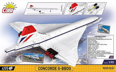 COBI 1917 British Airways Concorde G - BBDG