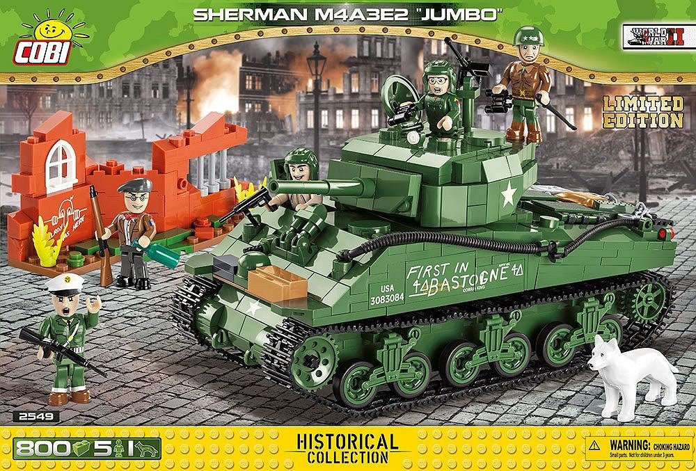 COBI 2549 Sherman M4A3E2 Jumbo (Limited Edition)