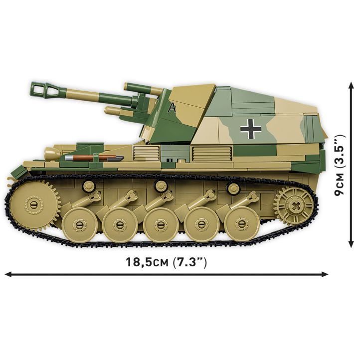 COBI 2598 Sd.Kfz.124 Wespe - Executive Edition