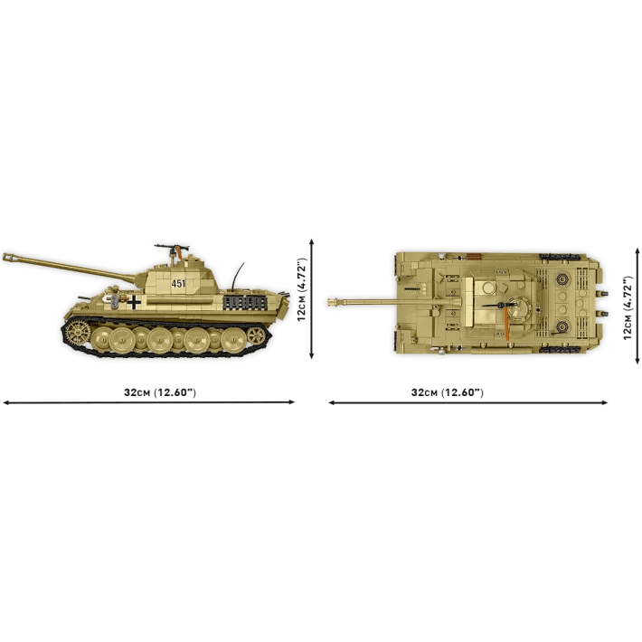 COBI 2655 Panzer V Panther Ausf. G "Pudel"