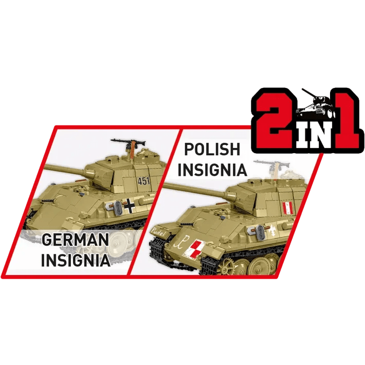 COBI 2655 Panzer V Panther Ausf. G "Pudel"
