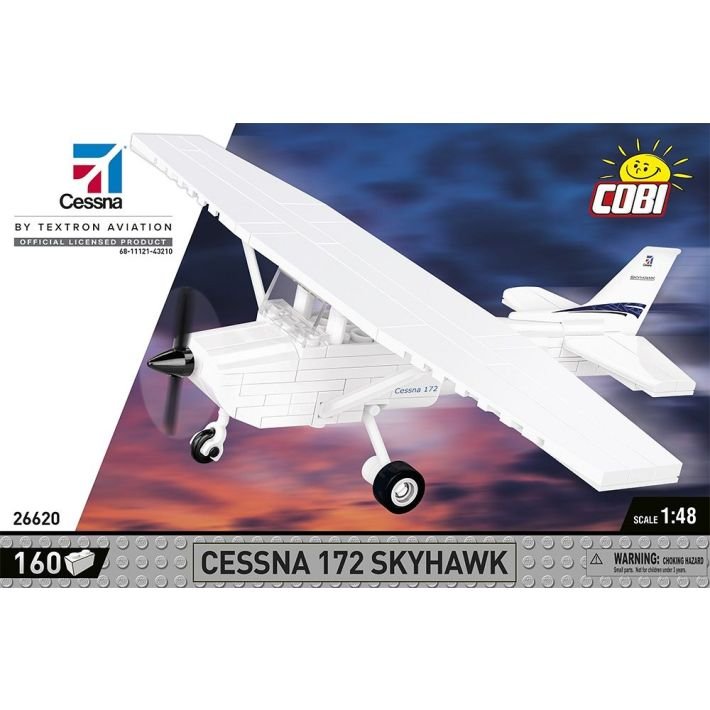 Cobi 26620 Cessna 172 Skyhawk - White