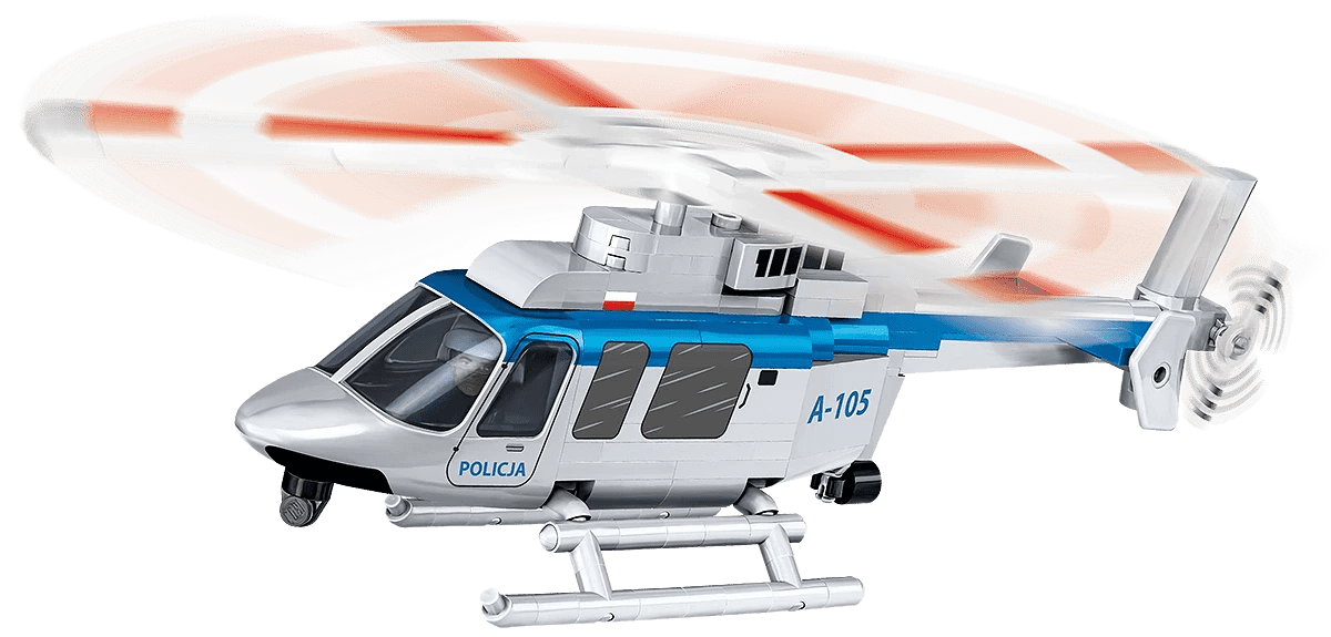 Cobi 26628 1:48 Bell 407 Policja