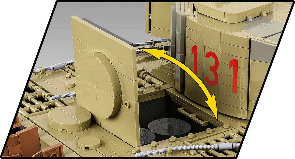 Cobi 2801 PzKpfw VI Tiger "131" Executive Edition 8000pcs