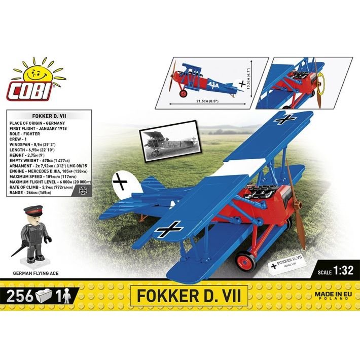 COBI 2994 Fokker D. VII Fighter