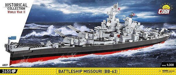 Cobi 4837 Battleship Missouri (BB - 63)