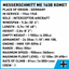 Cobi 5766 1:32 Messerschmitt Me 163B Komet