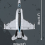 Cobi 5805A 1:48 Top Gun Maverick F/A - 18E Super Hornet