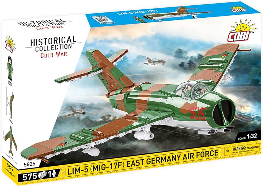 Cobi 5825 Lim - 5 ( MiG - 17F ) East Germany Air Force