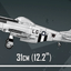 Cobi 5846 1:32 Top Gun P - 51D Mustang