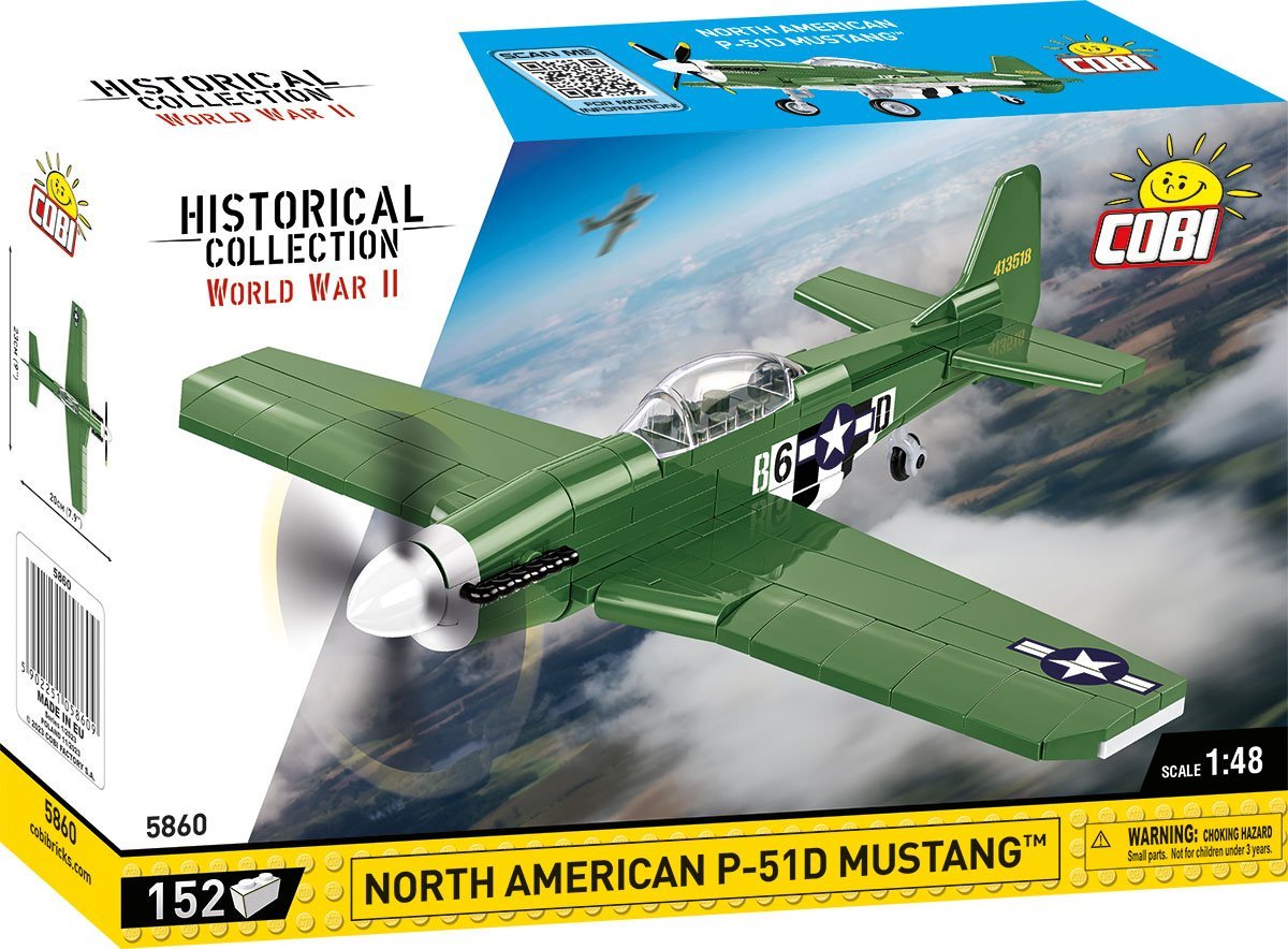 Cobi 5860 North American P - 51D Mustang
