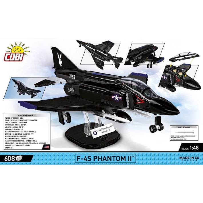 COBI 5899 F - 4S Phantom II Jet Fighter