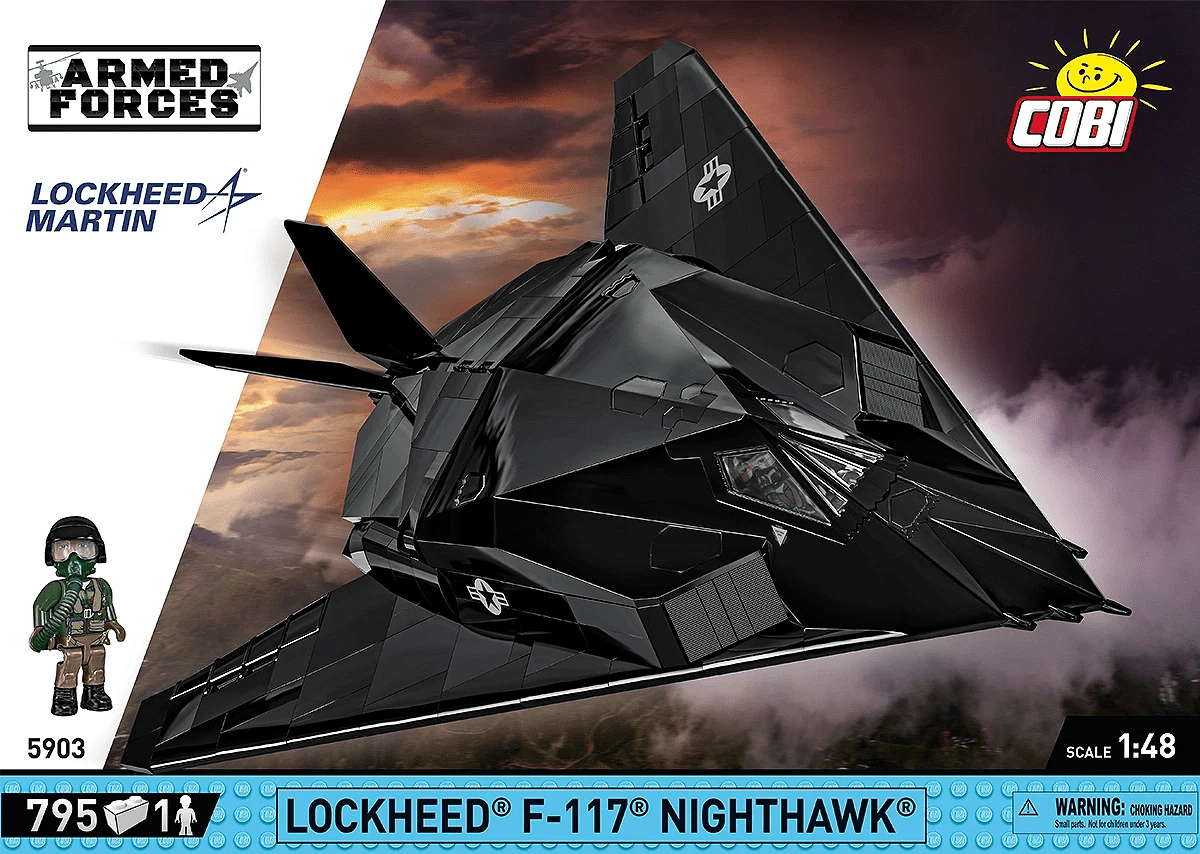 Cobi 5903 1:48 Armed Forces Lockheed F - 117 Nighthawk