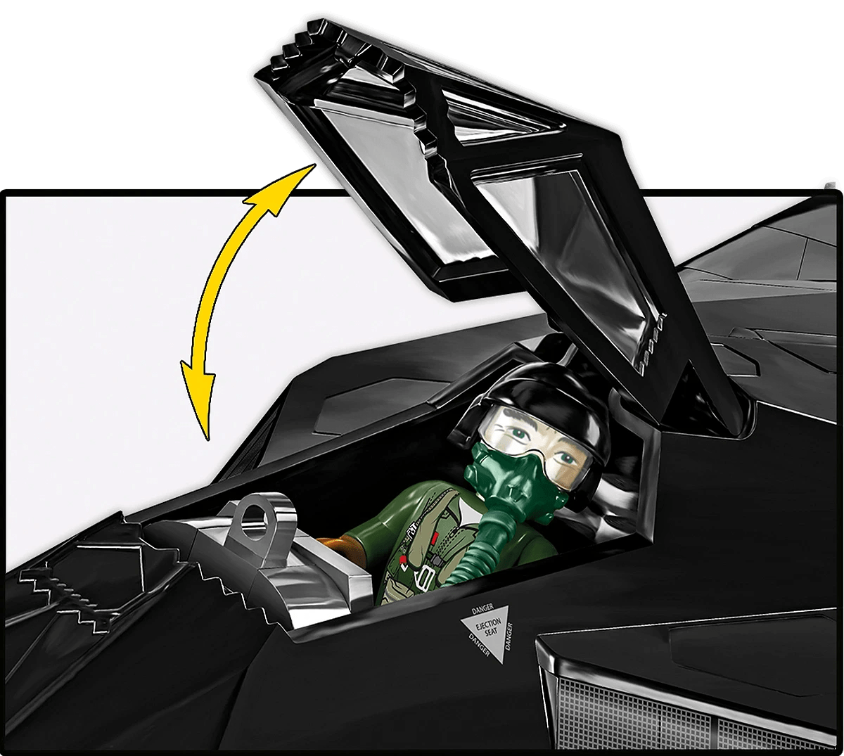 Cobi 5903 1:48 Armed Forces Lockheed F - 117 Nighthawk