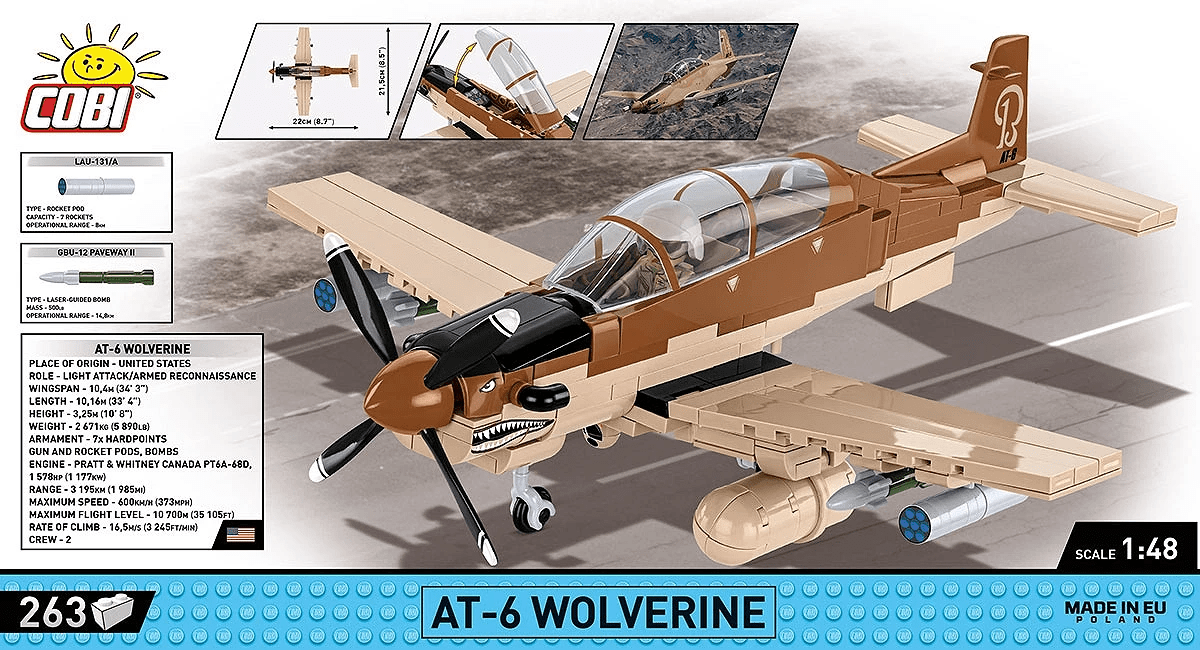 Cobi 5905 1:48 Armed Forces AT - 6 Wolverine