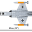 Cobi 5907 1:48 Armed Forces Lockheed F - 104 Starfighter
