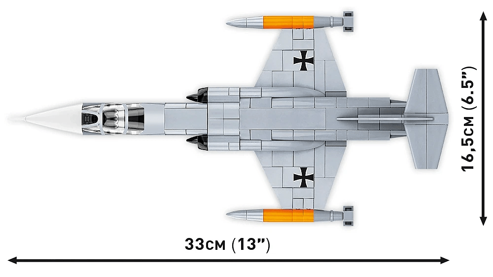 Cobi 5907 1:48 Armed Forces Lockheed F - 104 Starfighter