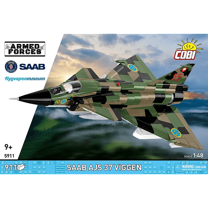 COBI 5911 Saab AJS 37 Viggen Swedish Fighter