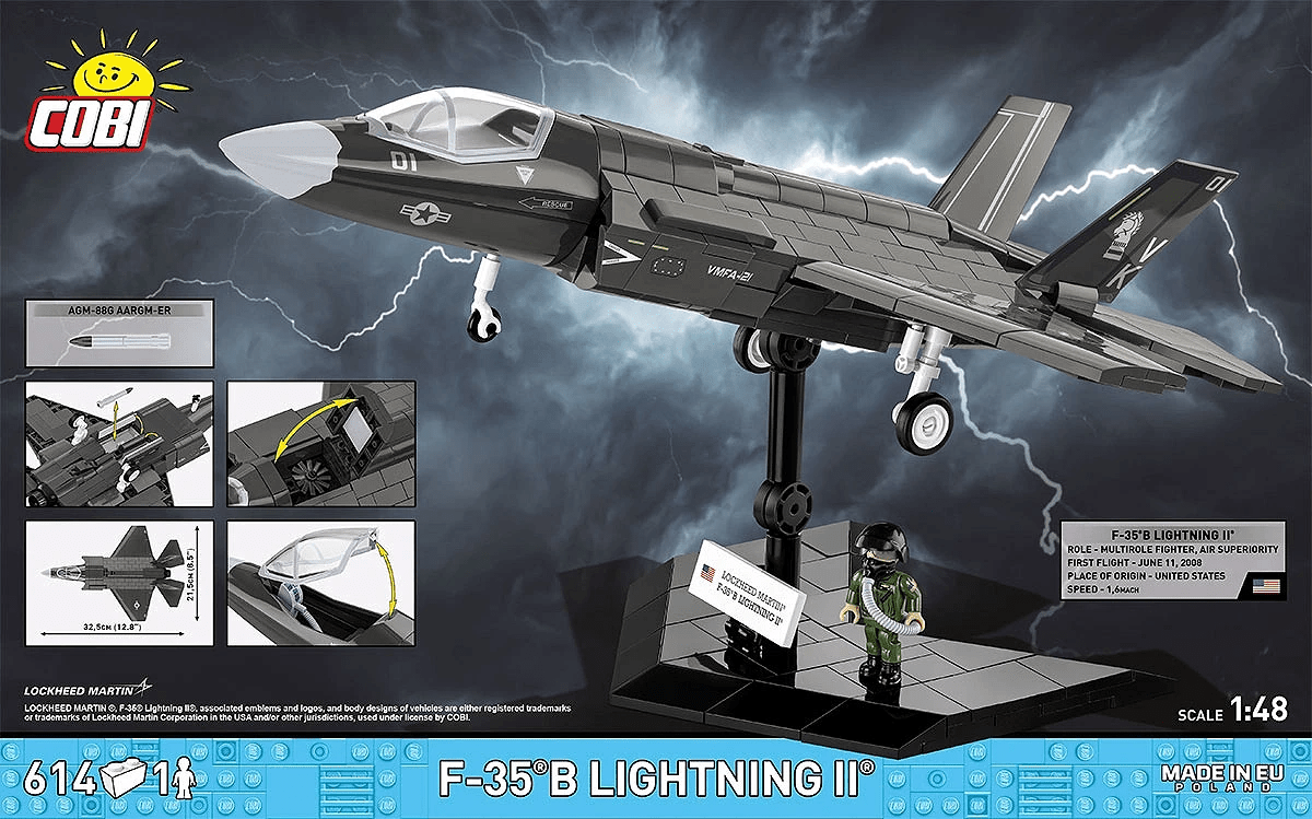 Cobi 5912 1:48 Armed Forces F - 35B Lightning II