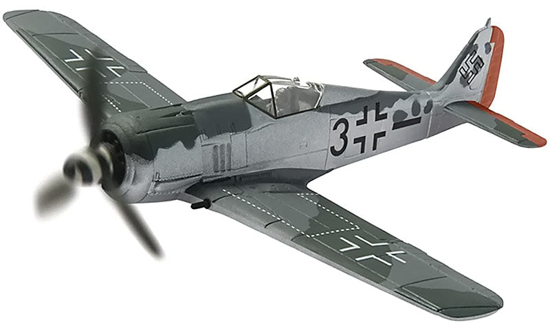 Corgi AA34316 1:72 Focke - Wulf Fw 190A Luftwaffe II./SG 2, Black 3, Eugen Lorcher, Aufhausen, Germany, May 8th 1945