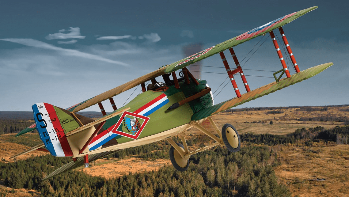Corgi AA37910 1:48 SPAD S.XIII, S.7714, Captain Robert Soubiran