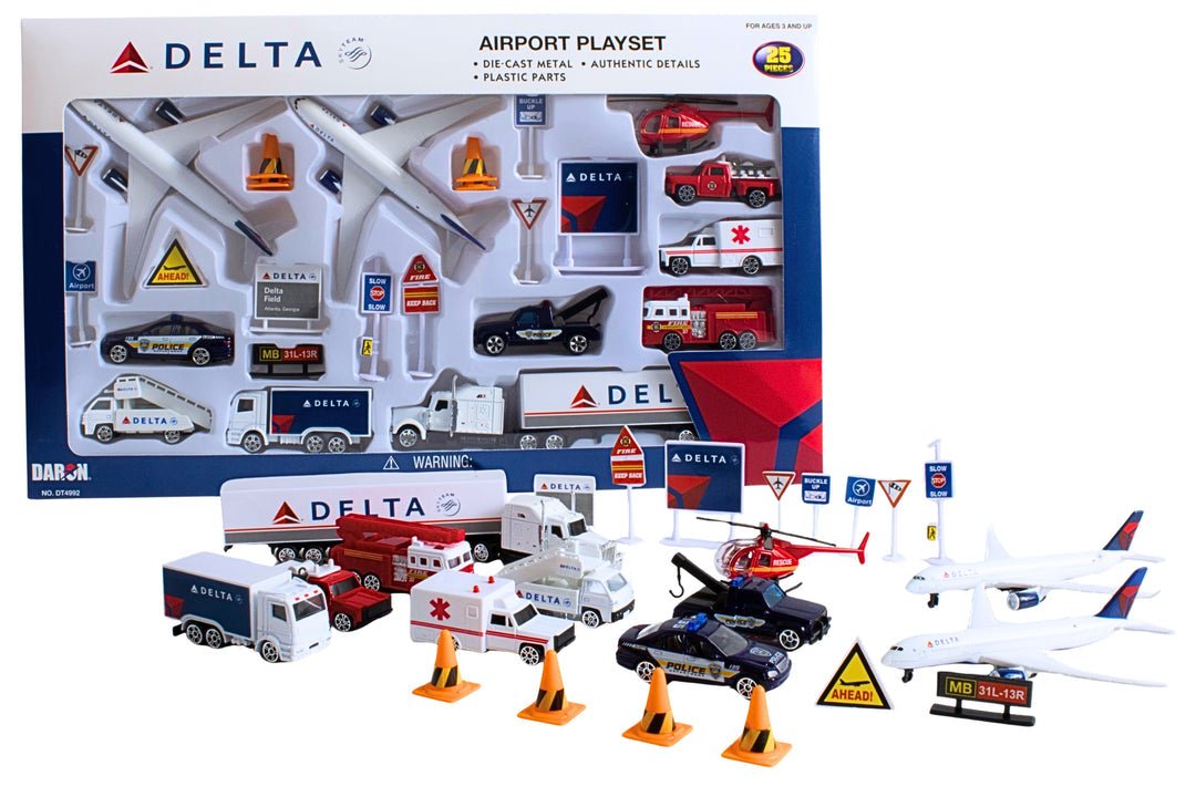 Daron DT4992 Delta Large Airport Playset