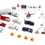Daron DT4992 Delta Large Airport Playset
