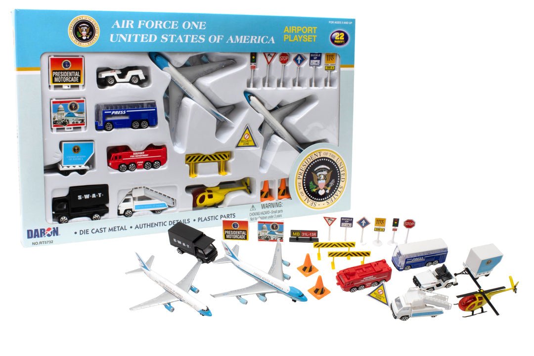 Daron DT5732 Air Force One Large Airport Playset