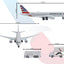 Daron RT1661 - 1 American Airport Playset New Livery