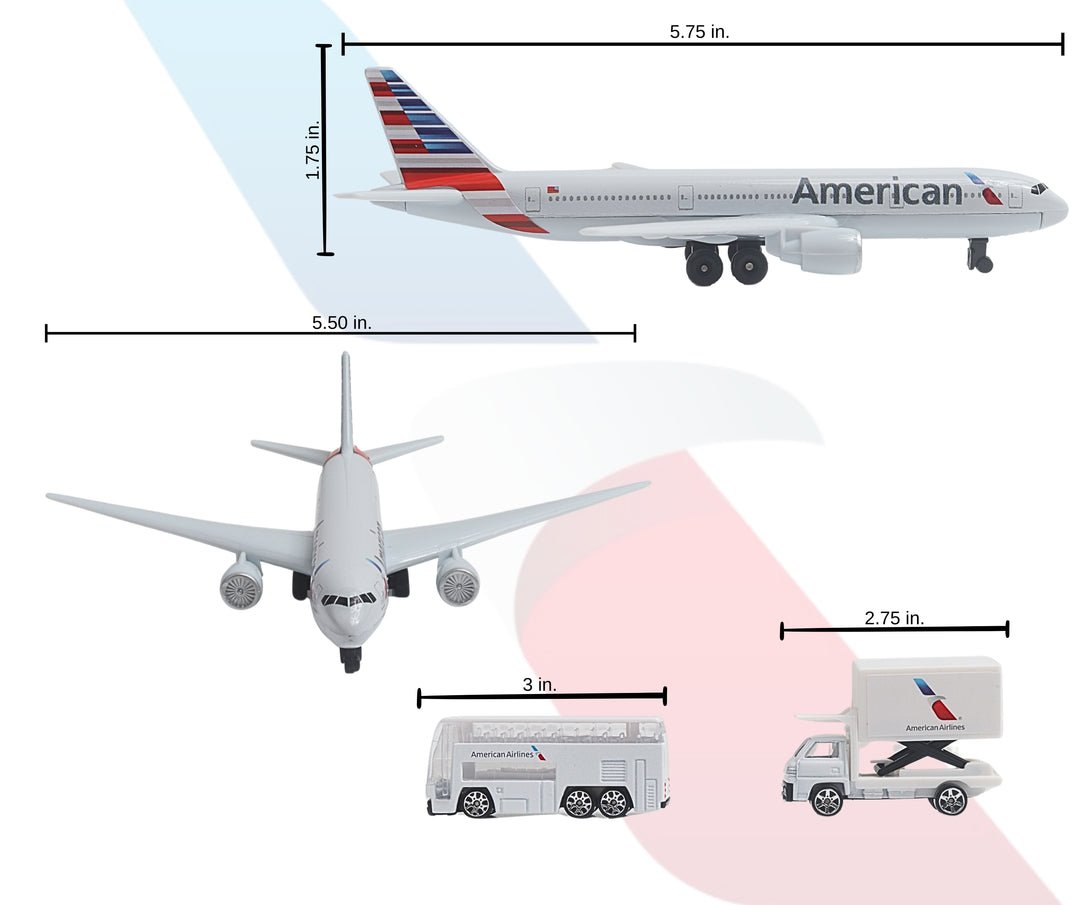 Daron RT1661 - 1 American Airport Playset New Livery