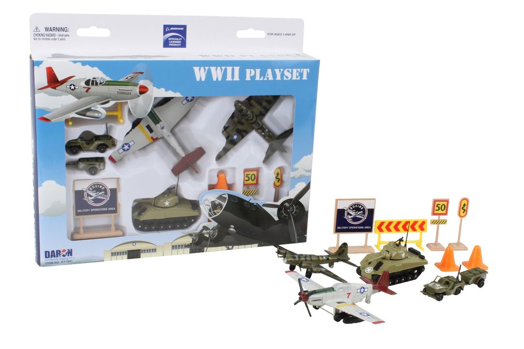 Daron RT1941 Boeing WWII Airport Playset