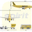 Daron RT3871 Spirit Airlines Airport Playset