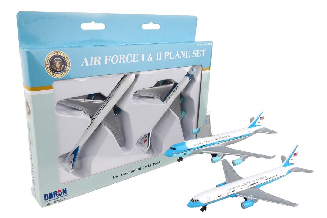 Daron RT5733 Air Force One / Air Force Two (2 Plane Set)
