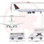 Daron RT5881 - 1 Air Canada Playset New Livery
