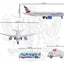 Daron RT6001 British Airways Airport Playset